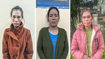 Các đối tượng Ma Len, Ma Điền, Ma Lin (từ trái qua).