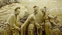 Một tác phẩm từ nghệ thuật chạm khắc gỗ DongYang.