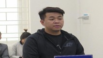 Bị cáo Nghĩa tại tòa.