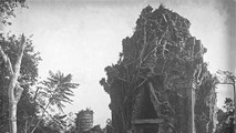 Ảnh Phật viện Đồng Dương chụp trong chuyến thám hiểm của đoàn Henri Parmentier năm 1902.