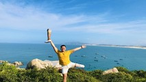 Hình ảnh truyền cảm hứng của anh Nguyễn Văn Lưu.