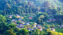 Bản làng tuyệt đẹp người Hà Nhì.