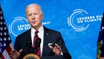 Tổng thống Mỹ Joe Biden phát biểu tại Hội nghị thượng đỉnh trực tuyến về biến đổi khí hậu.