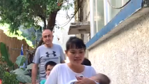 Gia đình chị Kim ở Israel.