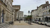 Một góc thị trấn Rochefort.