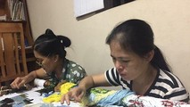 Những người thợ của làng nghề Bình Lăng hiện tại chủ yếu là trung tuổi.