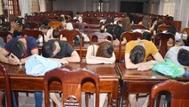 30 thanh niên dương tính với ma túy được phát hiện tại quán karaoke Duyên Hải vào rạng sáng ngày 27/6