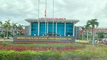 Bà H từng vào điều trị ở khu nhà G, Bệnh viện Đa khoa tỉnh Quảng Trị
