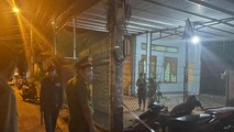 Lực lượng chức năng phong tỏa trạm y tế