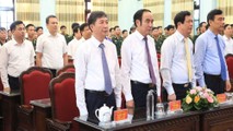 Các Đại biểu về dự Đại hội. Ảnh: Thành Tâm/Báo Thái Bình.