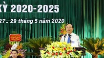 Ông Trịnh Văn Chiến - Ủy viên Trung ương Đảng, Bí thư Tỉnh ủy Thanh Hoá, phát biểu chỉ đạo Đại hội.