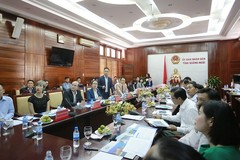Toàn cảnh buổi làm việc giữa lãnh đạo Tập đoàn FLC và tỉnh Quảng Ngãi trong ngày 8/3