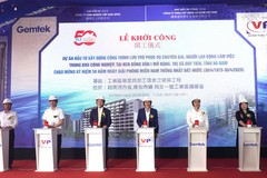 Khởi công xây dựng Dự án Khu nhà ở xã hội tại KCN Đồng Văn I mở rộng.