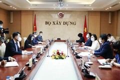 Toàn cảnh buổi hội đàm (Ảnh: Bộ Xây dựng)