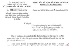 Sở Tài nguyên và Môi trường TP Hồ Chí Minh: Chấn chỉnh hoạt động của một số Chi nhánh VPĐKĐĐ