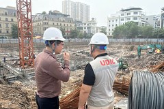 Dự án Nhà ở xã hội tại ô đất NO1 - Khu đô thị mới Hạ Đình (Hà Nội) đang được triển khai
