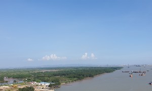 Đầm Nhà Mạc nhìn từ Hải Phòng (ảnh: Văn Việt/nongnghiep.vn)