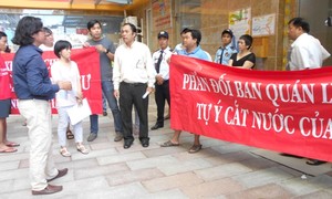 Thời gian qua xảy ra một số tranh chấp tại các chung cư trên địa bàn TP HCM