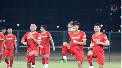 Các cầu thủ đang háo hức trước trận cầu với Indonesia.