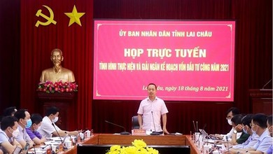 Tỉnh Lai Châu tăng cường tháo gỡ khó khăn, đẩy nhanh tiến độ, hoàn thành kế hoạch giải ngân vốn đầu tư công năm 2021.