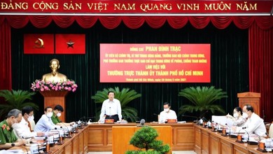 Kiểm tra, đôn đốc việc thực hiện kết luận của Thường trực Ban Chỉ đạo Trung ương về phòng, chống tham nhũng tại TP.HCM