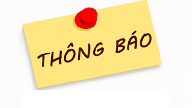 Thông báo mời thầu