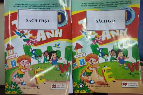 Sách giả, sách lậu được in ấn ngày càng tinh vi.