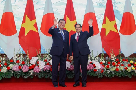 Hai Thủ tướng Việt Nam và Nhật Bản xác định trụ cột mới của quan hệ song phương