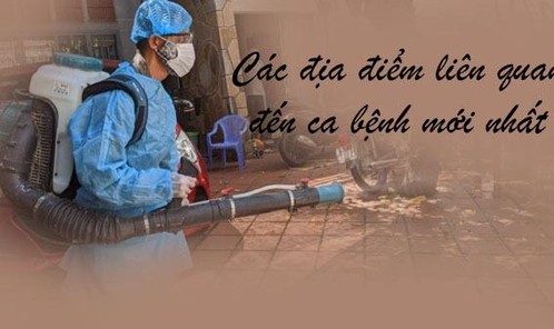 28 điểm nóng Covid-19 được Bộ y tế cảnh báo