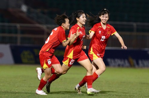 U19 nữ Việt Nam đã có một giải đấu chất lượng (Ảnh VFF)