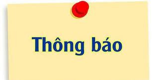 Thông báo đấu giá tài sản