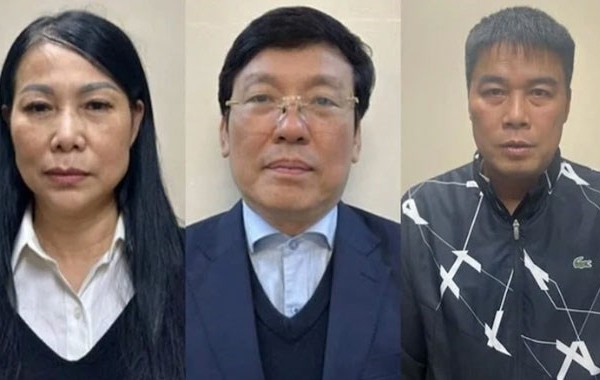 Một số bị cáo trong vụ án. Ảnh: BCA.