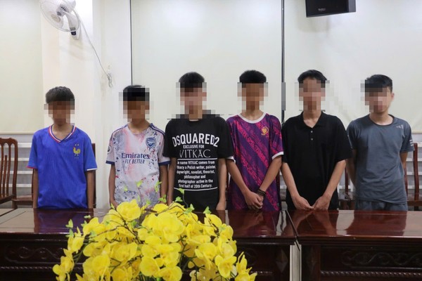 Nhóm 6 đối tượng chuyên đi trộm xe máy của người dân.