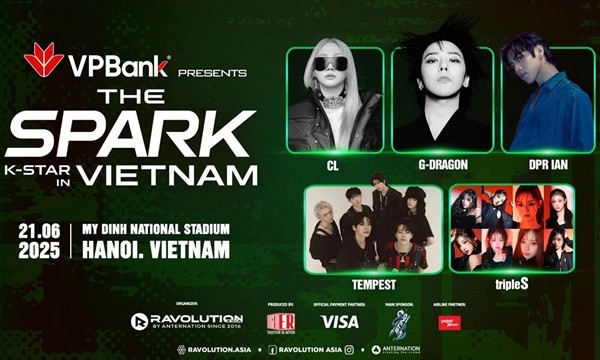 Biểu tượng K-Pop toàn cầu G-Dragon được VPBank mang về Việt Nam cùng đại nhạc hội VPBank K-Star Spark