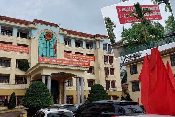 UBND huyện Thanh Trì cho rằng đây là sự việc tranh chấp dân sự. (Ảnh: Nguyễn Tuấn)