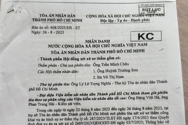 TAND cấp cao tại TP Hồ Chí Minh: Phúc thẩm vụ án trốn thuế hơn 20 tỷ đồng khi chuyển nhượng nhà đất