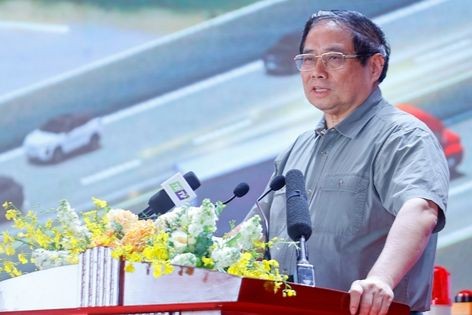 Thủ tướng dự lễ khởi công tuyến cao tốc huyết mạch qua Thái Bình, Nam Định