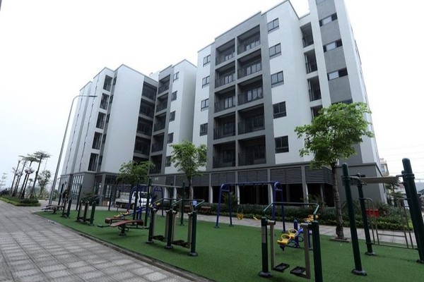 Một dự án nhà ở xã hội của TP Hà Nội. (Ảnh: VGP)