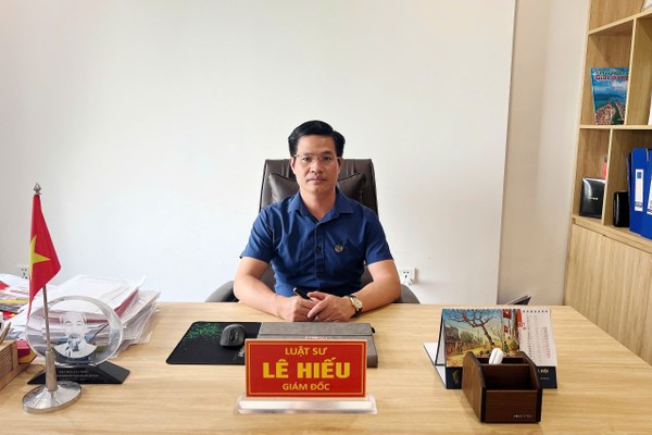 Luật sư Lê Hiếu.
