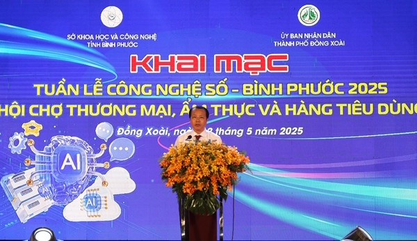 Hơn 100 gian hàng tham gia Tuần lễ Công nghệ số và Hội chợ Bình Phước 2025