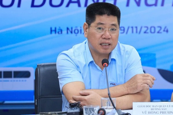 Ông Vũ Hồng Phương - Giám đốc Ban QLDA Đường sắt, Bộ Xây dựng.