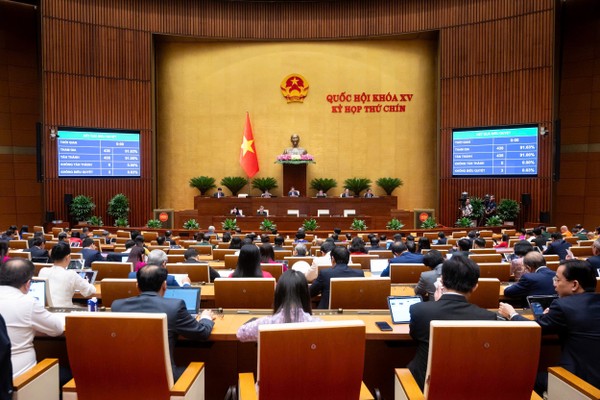 Quốc hội thông qua Luật Khoa học, Công nghệ và Đổi mới sáng tạo (Ảnh: Bộ KH&CN)