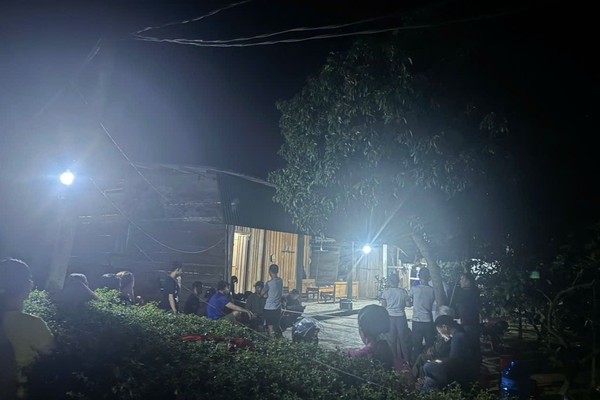 Ngôi nhà nơi xảy ra vụ án mạng. Ảnh: CTV