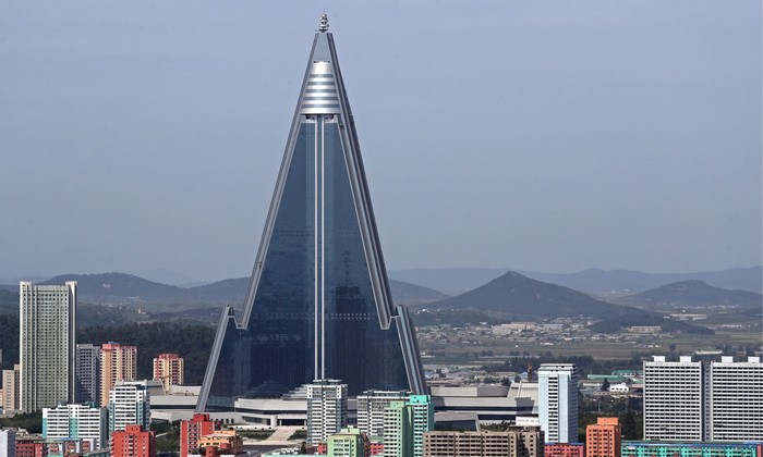 Bí ẩn Khách sạn Ryugyong (ẢNH: Getty Images)