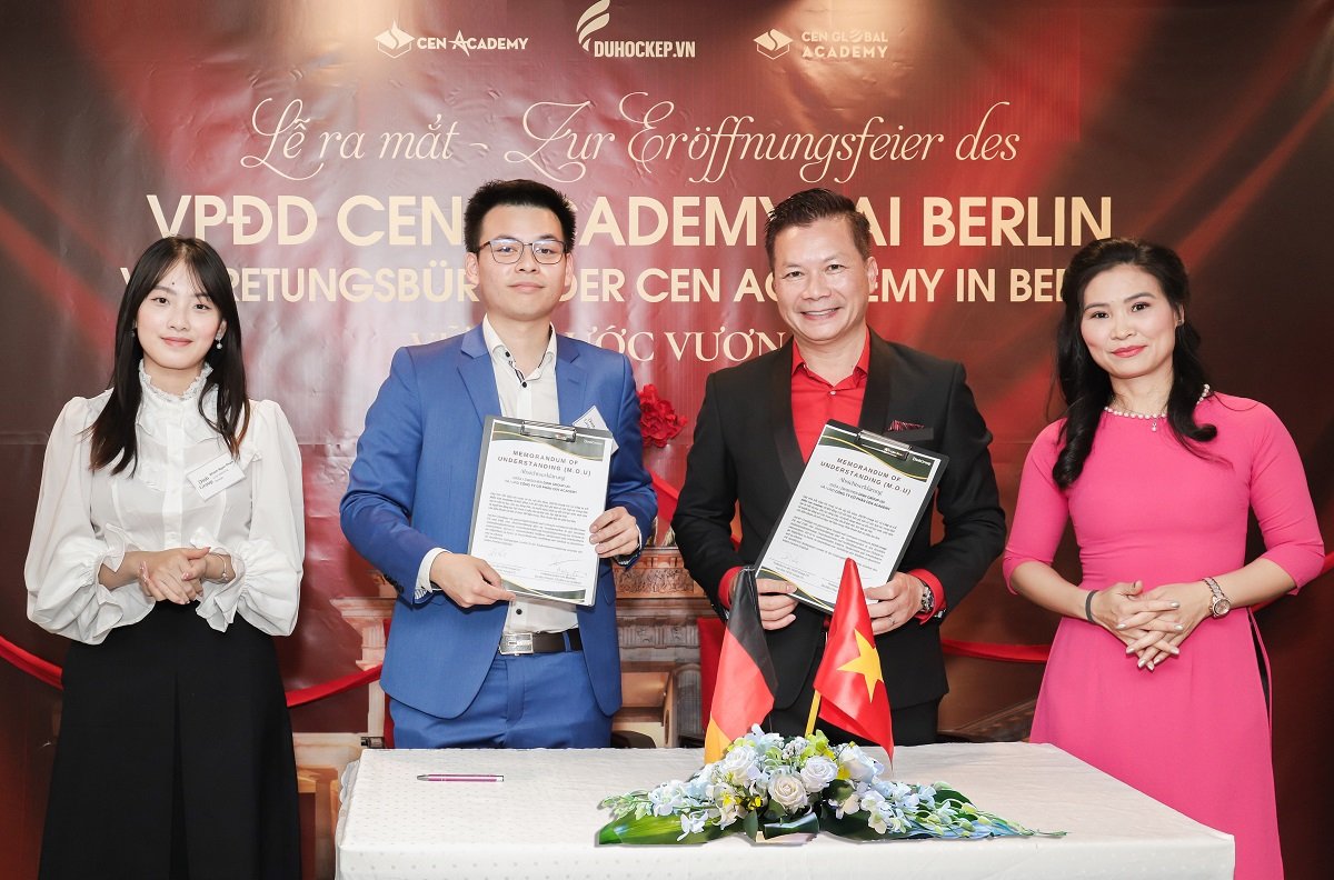 Cen Academy khai trương Văn phòng đại diện tại Berlin, CHLB Đức