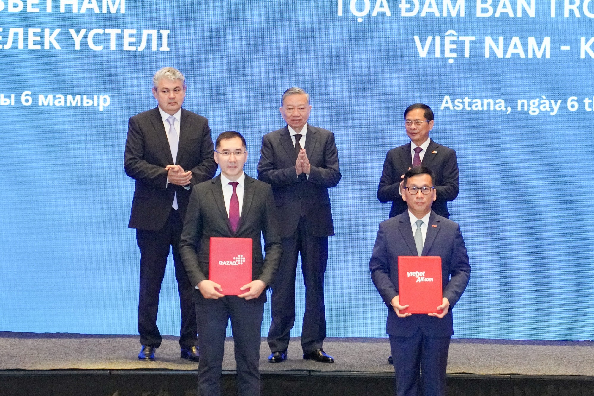 Vietjet ra mắt hãng hàng không Vietjet Qazaqstan