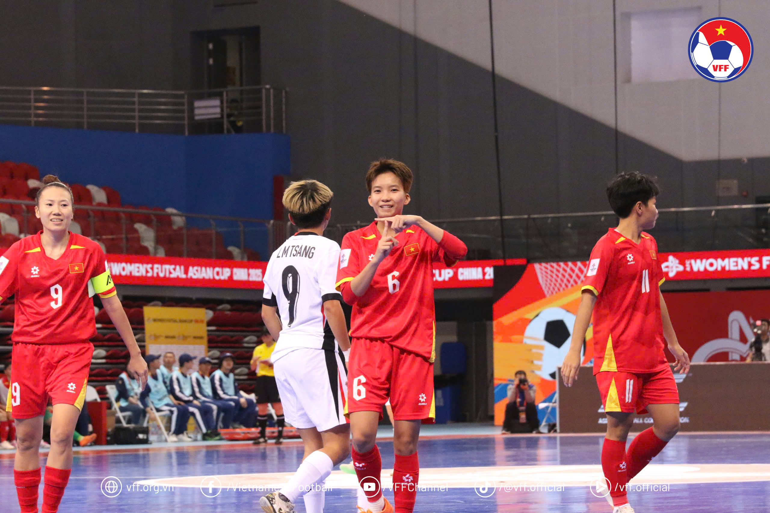 Tứ kết Giải futsal nữ châu Á: Việt Nam gặp Nhật Bản