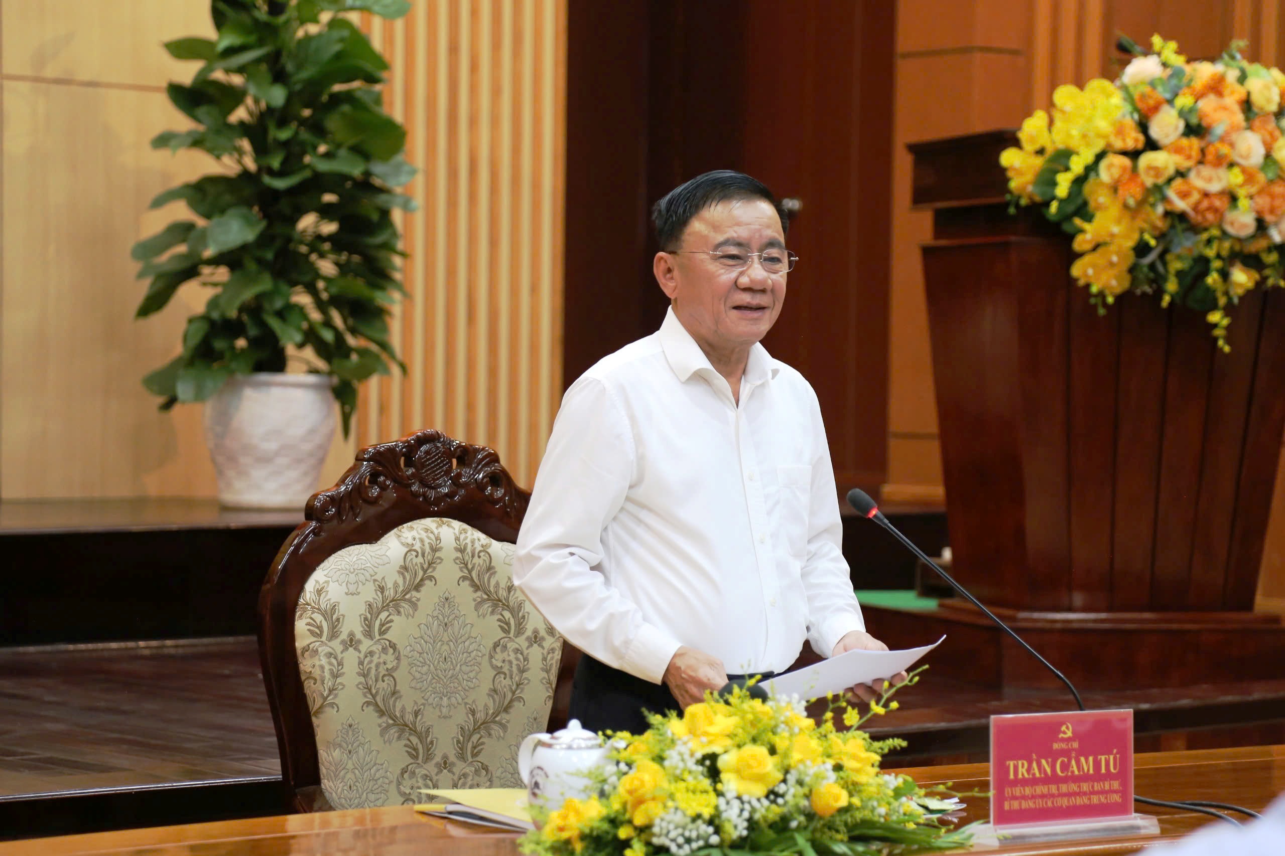 Thường trực Ban Bí thư: Không để lợi ích nhóm cản trở sắp xếp đơn vị hành chính