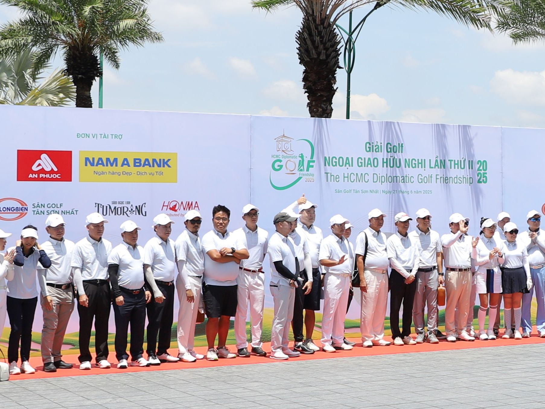 TP HCM khai mạc Giải golf Ngoại giao Hữu nghị lần thứ 2