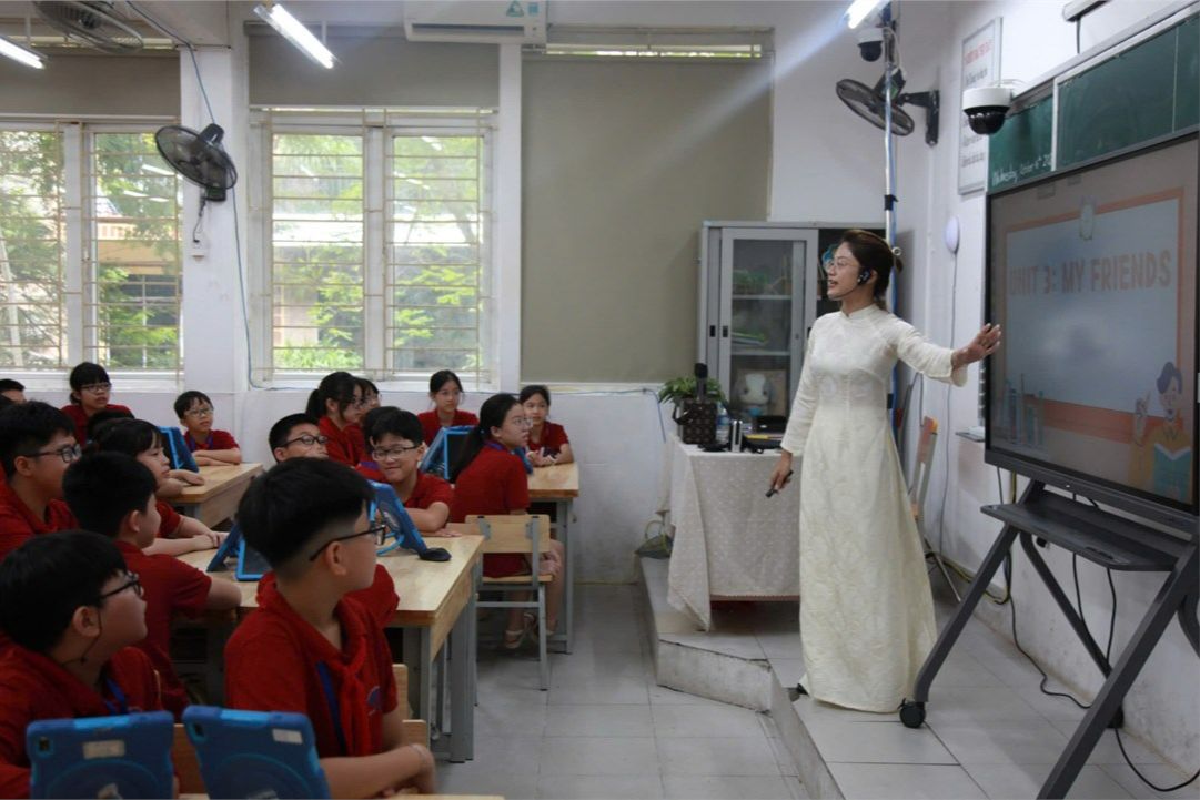 Triển khai đưa AI vào trường học